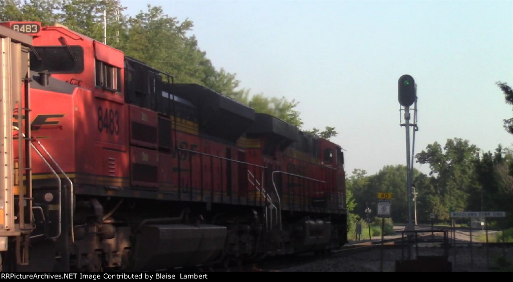 BNSF coal train